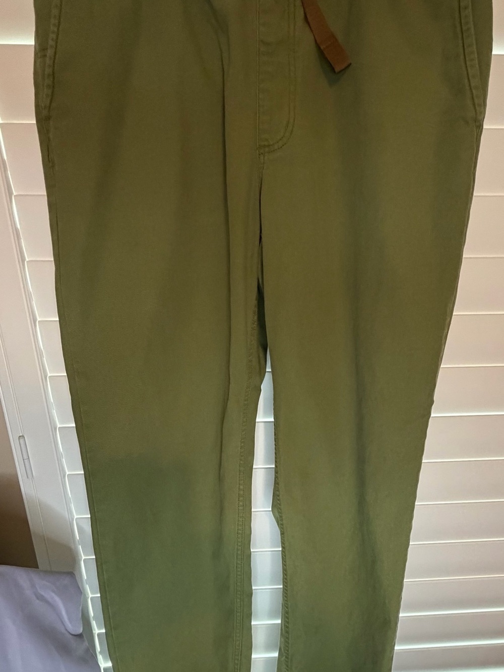 Vans Olive Green Chinos - Straight Leg